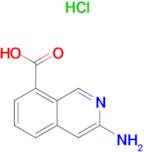 3-AMINOISOQUINOLINE-8-CARBOXYLIC ACID HYDROCHLORIDE