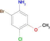 2-BROMO-4-CHLORO-5-METHOXYANILINE