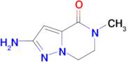 2-AMINO-5-METHYL-6,7-DIHYDROPYRAZOLO[1,5-A]PYRAZIN-4(5H)-ONE