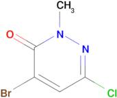 4-BROMO-6-CHLORO-2-METHYLPYRIDAZIN-3(2H)-ONE