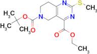 6-TERT-BUTYL 4-ETHYL 2-(METHYLTHIO)-7,8-DIHYDROPYRIDO[4,3-D]PYRIMIDINE-4,6(5H)-DICARBOXYLATE