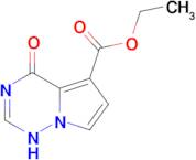 ETHYL 4-HYDROXYPYRROLO[2,1-F][1,2,4]TRIAZINE-5-CARBOXYLATE