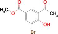 METHYL 3-ACETYL-5-BROMO-4-HYDROXYBENZOATE