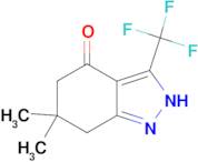 6,6-DIMETHYL-3-(TRIFLUOROMETHYL)-6,7-DIHYDRO-1H-INDAZOL-4(5H)-ONE