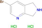 3-BROMO-6,7-DIHYDRO-5H-PYRROLO[3,4-B]PYRIDINE DIHYDROCHLORIDE