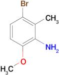 3-BROMO-6-METHOXY-2-METHYLANILINE