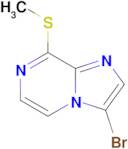 3-BROMO-8-(METHYLTHIO)IMIDAZO[1,2-A]PYRAZINE