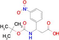 (S)-3-((TERT-BUTOXYCARBONYL)AMINO)-3-(3-NITROPHENYL)PROPANOIC ACID