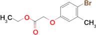 Ethyl 2-(4-bromo-3-methyl-phenoxy)acetate