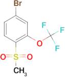 4-BROMO-1-METHANESULFONYL-2-(TRIFLUOROMETHOXY)BENZENE