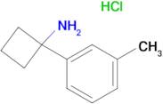 1-(3-METHYLPHENYL)CYCLOBUTAN-1-AMINE HCL