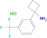 1-(3-(TRIFLUOROMETHYL)PHENYL)CYCLOBUTANAMINE HCL