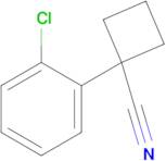 1-(2-CHLOROPHENYL)CYCLOBUTANE-1-CARBONITRILE