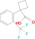 1-(2-(TRIFLUOROMETHYL)PHENYL)CYCLOBUTANECARBOXYLIC ACID