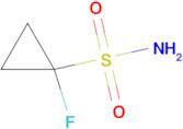 1-FLUOROCYCLOPROPANE-1-SULFONAMIDE