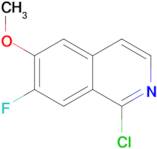 1-CHLORO-7-FLUORO-6-METHOXY-ISOQUINOLINE