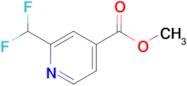 METHYL 2-(DIFLUOROMETHYL)ISONICOTINATE