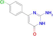 2-AMINO-6-(4-CHLOROPHENYL)PYRIMIDIN-4-OL