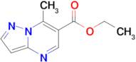 ETHYL 7-METHYLPYRAZOLO[1,5-A]PYRIMIDINE-6-CARBOXYLATE