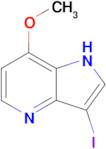 3-IODO-7-METHOXY-1H-PYRROLO[3,2-B]PYRIDINE