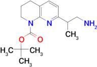 tert-Butyl 7-(1-aminopropan-2-yl)-3,4-dihydro-1,8-naphthyridine-1(2H)-carboxylate