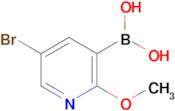 (5-BROMO-2-METHOXYPYRIDIN-3-YL)BORONIC ACID