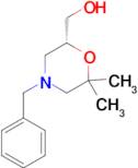 (R)-(4-BENZYL-6,6-DIMETHYLMORPHOLIN-2-YL)METHANOL