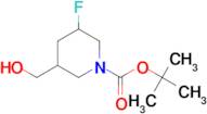 TERT-BUTYL 3-FLUORO-5-(HYDROXYMETHYL)PIPERIDINE-1-CARBOXYLATE