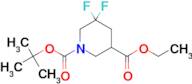 1-TERT-BUTYL 3-ETHYL 5,5-DIFLUOROPIPERIDINE-1,3-DICARBOXYLATE