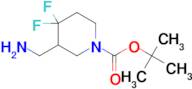 TERT-BUTYL 3-(AMINOMETHYL)-4,4-DIFLUOROPIPERIDINE-1-CARBOXYLATE