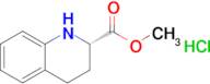 (S)-METHYL 1,2,3,4-TETRAHYDRO-QUINOLINE-2-CARBOXYLATE HCL