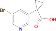 1-(5-BROMOPYRIDIN-3-YL)CYCLOPROPANE-1-CARBOXYLIC ACID