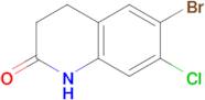 6-BROMO-7-CHLORO-3,4-DIHYDROQUINOLIN-2(1H)-ONE