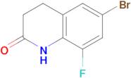 6-BROMO-8-FLUORO-3,4-DIHYDROQUINOLIN-2(1H)-ONE