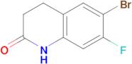 6-BROMO-7-FLUORO-1,2,3,4-TETRAHYDROQUINOLIN-2-ONE