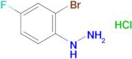 (2-BROMO-4-FLUOROPHENYL)HYDRAZINE HCL