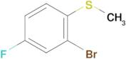 2-Bromo-4-fluoro-1-(methylthio)benzene