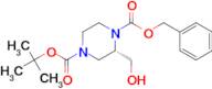 (S)-1-BENZYL 4-TERT-BUTYL 2-(HYDROXYMETHYL)PIPERAZINE-1,4-DICARBOXYLATE