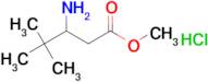 METHYL 3-AMINO-4,4-DIMETHYLPENTANATE HCL