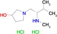 1-((S)-3-METHYL-2-METHYLAMINO-BUTYL)-PYRROLIDIN-3-OL 2HCL