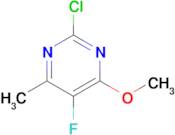 2-CHLORO-5-FLUORO-4-METHOXY-6-METHYLPYRIMIDINE