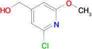 (2-CHLORO-6-METHOXYPYRIDIN-4-YL)METHANOL