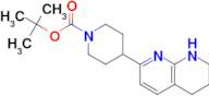 TERT-BUTYL 4-(5,6,7,8-TETRAHYDRO-1,8-NAPHTHYRIDIN-2-YL)PIPERIDINE-1-CARBOXYLATE