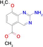 METHYL 2-AMINO-8-METHOXYQUINAZOLINE-5-CARBOXYLATE