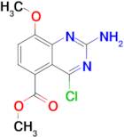 METHYL 2-AMINO-4-CHLORO-8-METHOXYQUINAZOLINE-5-CARBOXYLATE