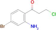 1-(2-AMINO-4-BROMOPHENYL)-3-CHLOROPROPAN-1-ONE