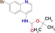 TERT-BUTYL 7-BROMOQUINOLIN-4-YLCARBAMATE