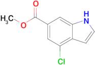 METHYL 4-CHLORO-1H-INDOLE-6-CARBOXYLATE