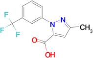 5-METHYL-2-(3-TRIFLUOROMETHYLPHENYL)-PYRAZOLE-3-CARBOXYLIC ACID
