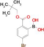 5-BROMO-2-(NEOPENTYLOXYCARBONYL)PHENYLBORONIC ACID